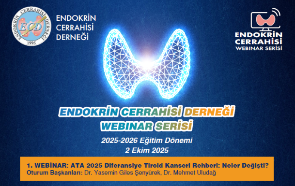 Endokrin Cerrahisi Derneği Webinar Serisi 2 Ekim Toplantısı photo