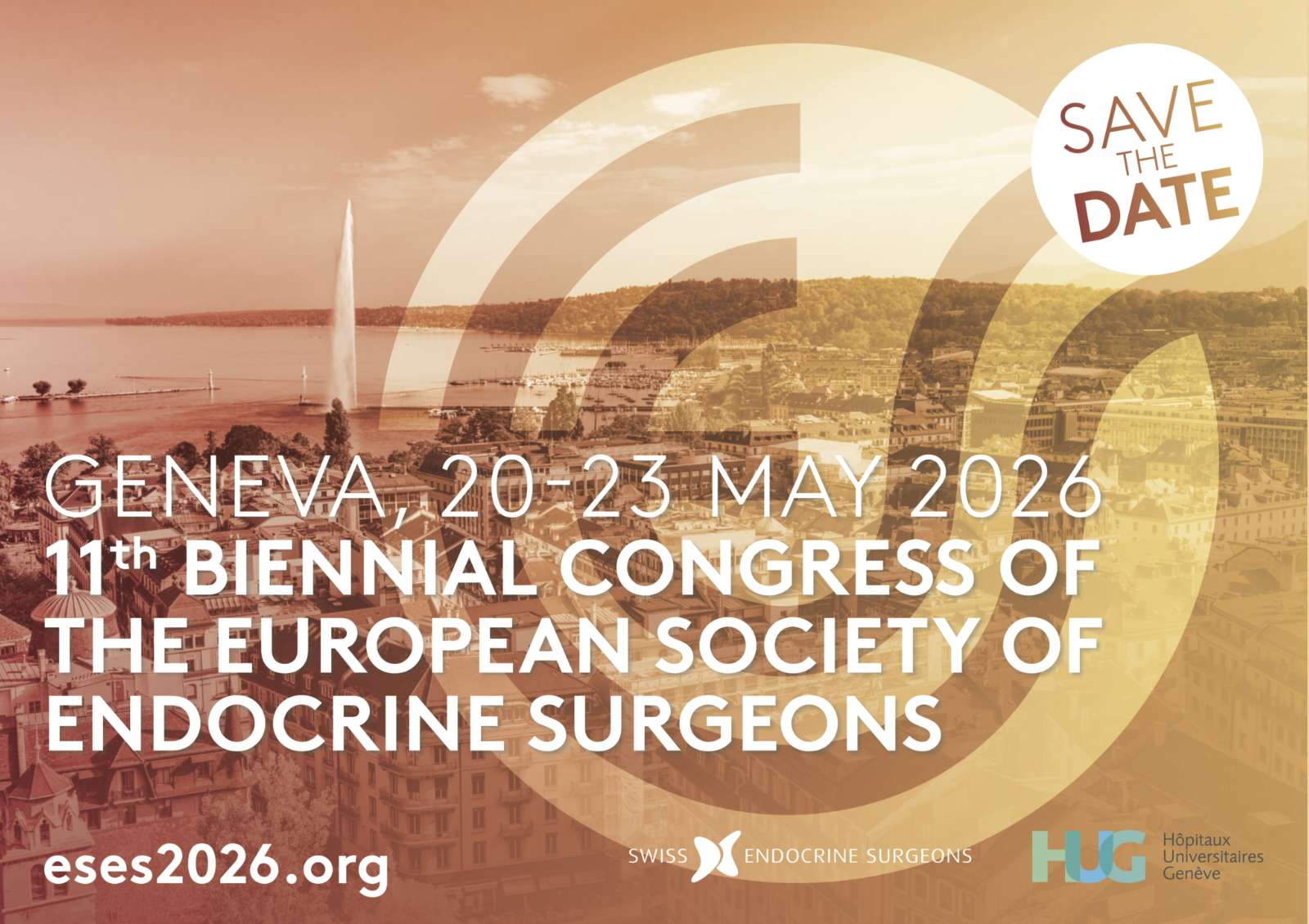 11. Avrupa Endokrin Cerrahi Kongresi, 23-26 Mayıs 2026 Cenevre/İsviçre