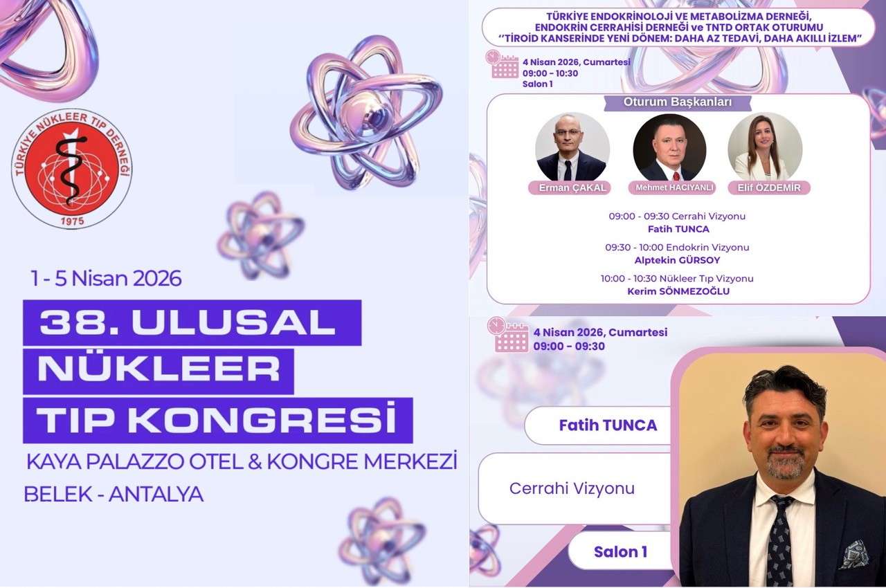 38. Ulusal Nükleer Tıp Kongresi 1-5 Nisan 2026 tarihlerinde Antalya’da düzenlenecektir. photo
